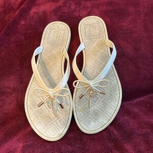 Tory Burch flip flops, size 7